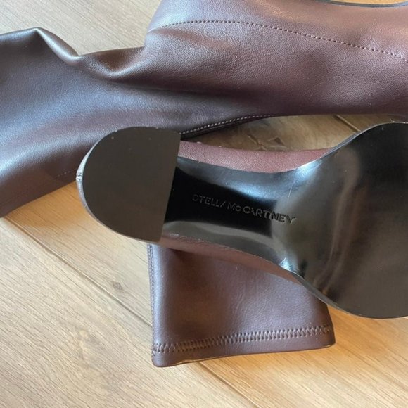 Stella maccartney leather heel Boots - Picture 3 of 3